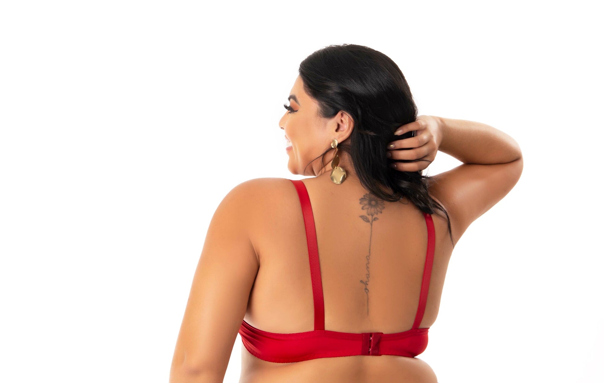Soutien plus de bojo strappy em Branco – Doce Malícia
