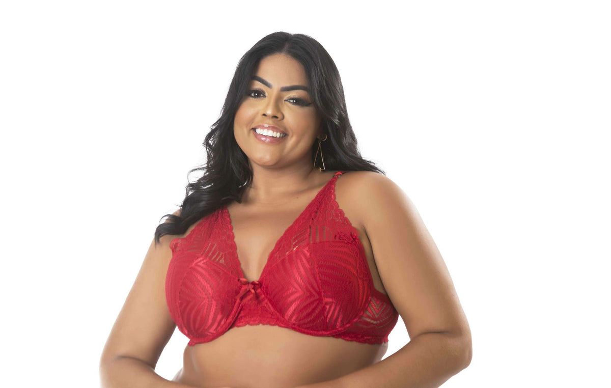 Soutien plus size de renda em cores sortidas – Doce Malícia