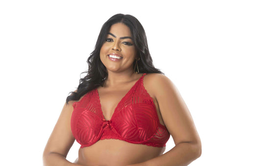Soutien plus size de renda em cores sortidas – Doce Malícia