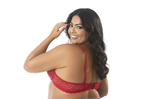Soutien plus size de renda em cores sortidas – Doce Malícia