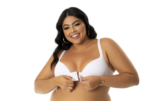 Soutien plus size estilo nadador em azul-Marinho – Doce Malícia