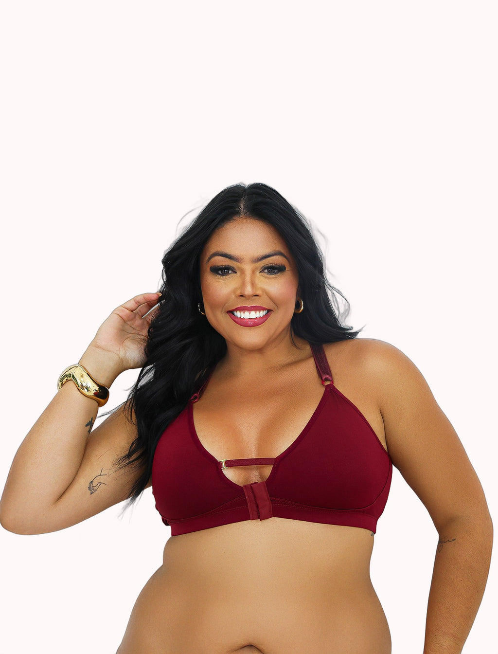 Soutien Reforçado Plus Size sem Bojo – Doce Malícia