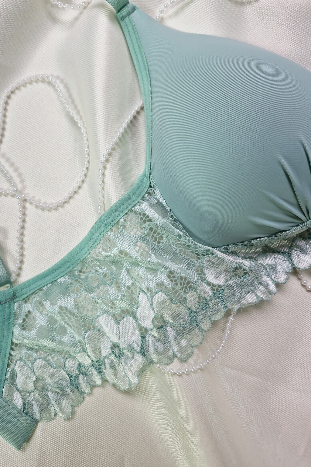 Soutien Push-Up com Renda Bicolor em Frozen – Doce Malícia