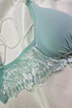Soutien Push-Up com Renda Bicolor em Frozen – Doce Malícia