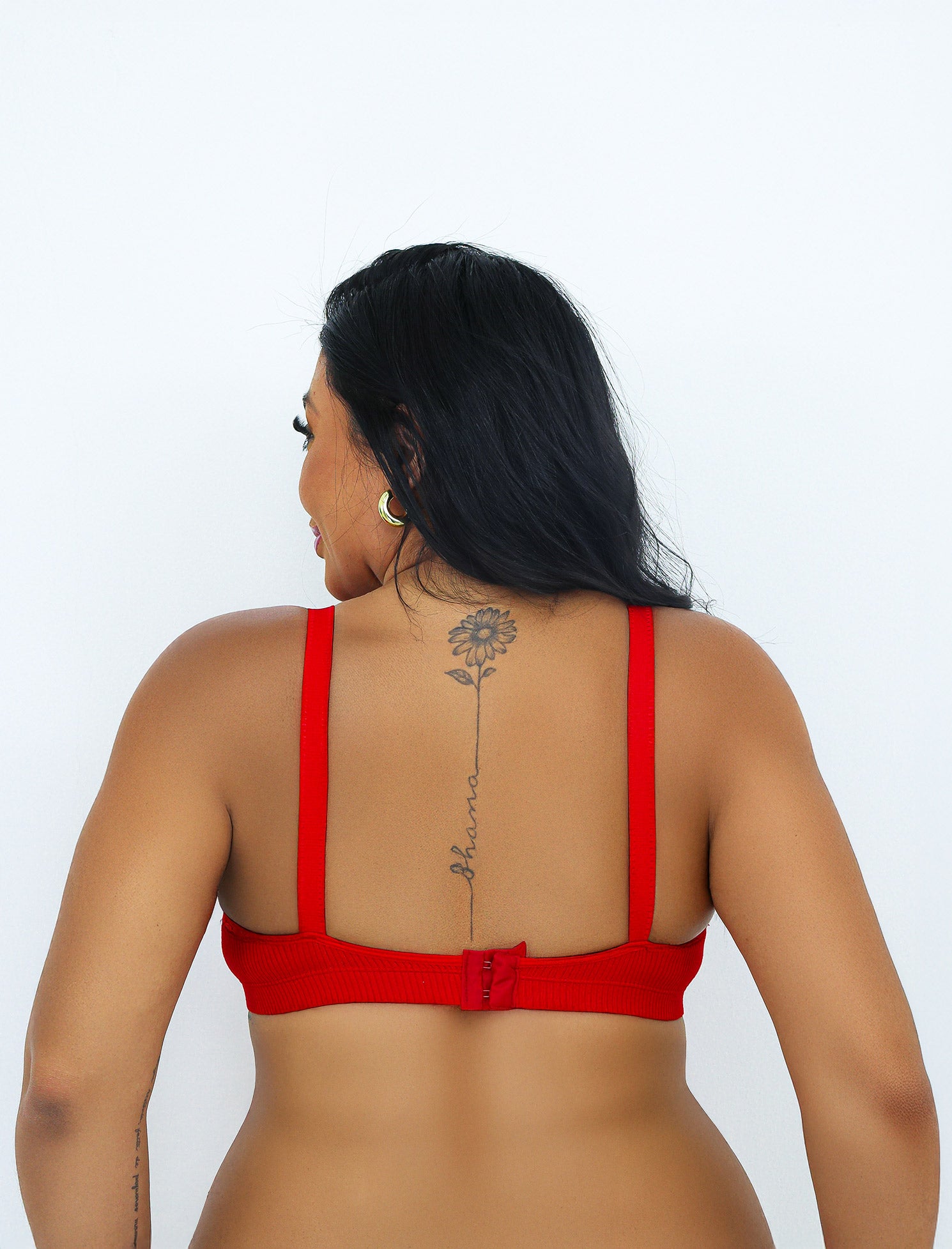 Soutien Reforçado Plus Size Canelado em azul-Marinho – Doce Malícia