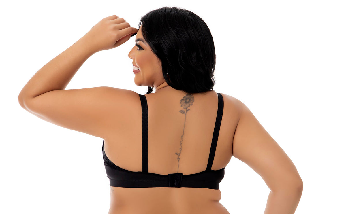 Soutien Reforçado Plus Size em chocolate – Doce Malícia