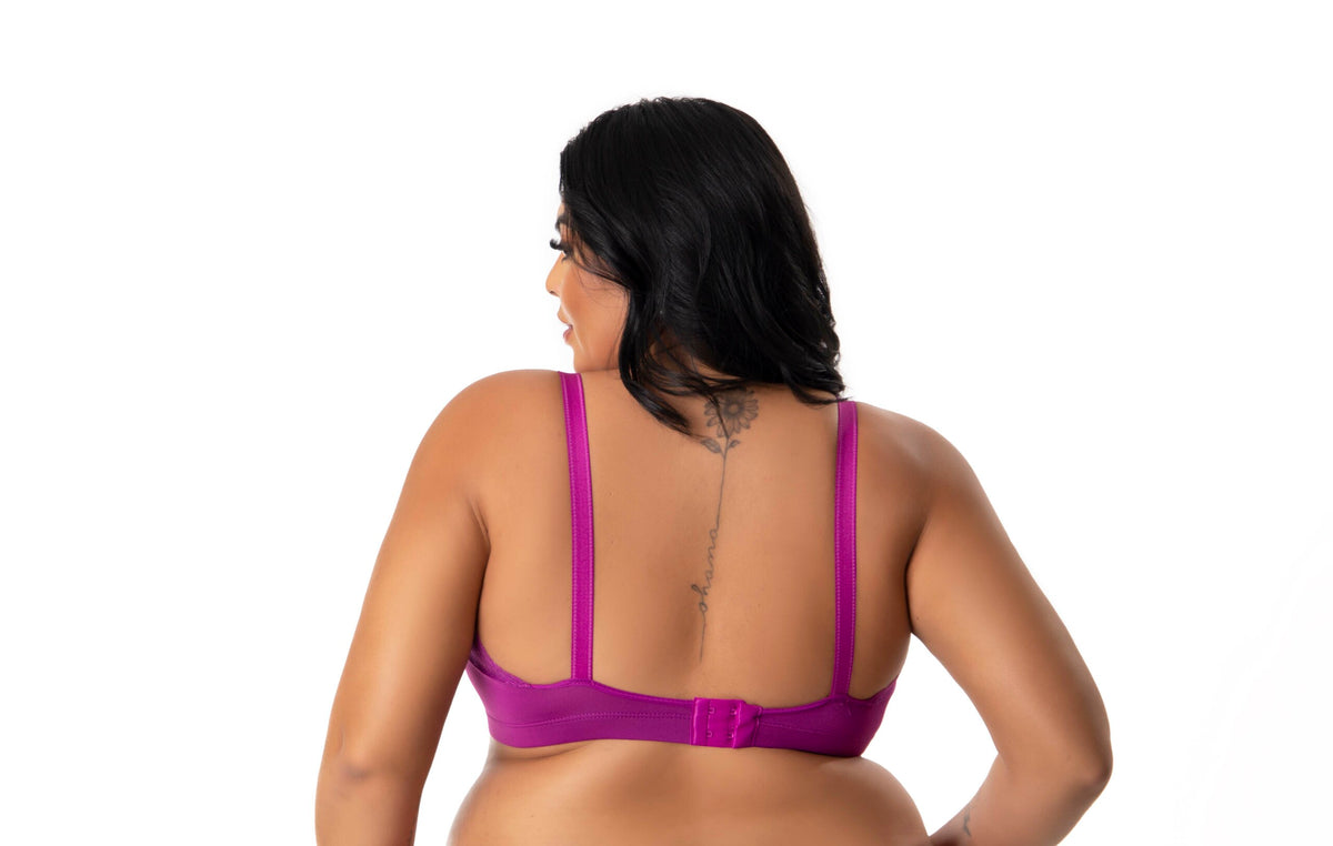 Soutien Reforçado Plus Size em chocolate – Doce Malícia