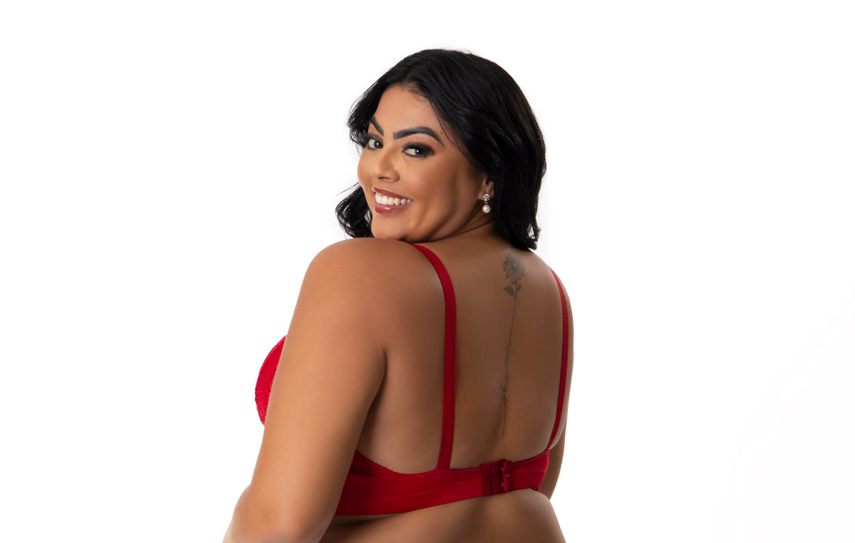 Soutien Reforçado Plus Size em chocolate – Doce Malícia