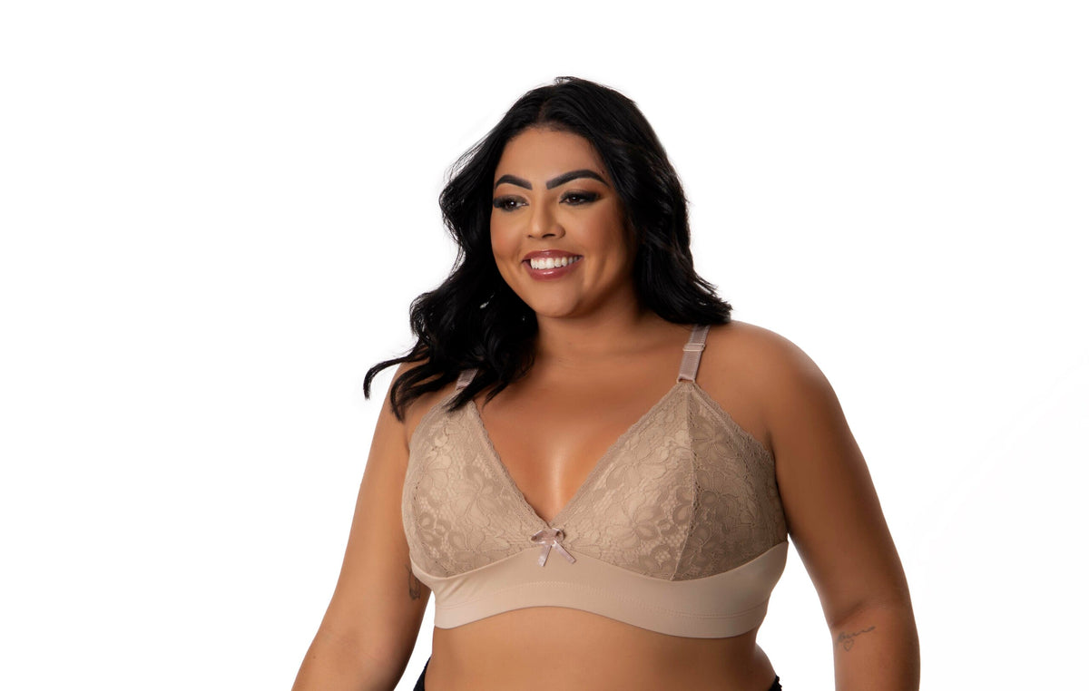 Soutien Reforçado Plus Size em chocolate – Doce Malícia