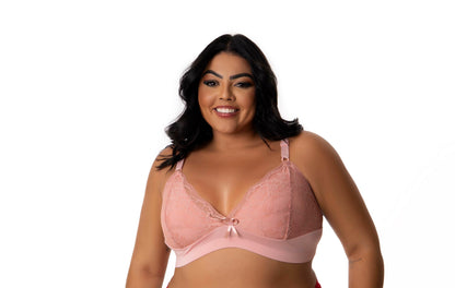 Soutien Reforçado Plus Size em chocolate – Doce Malícia