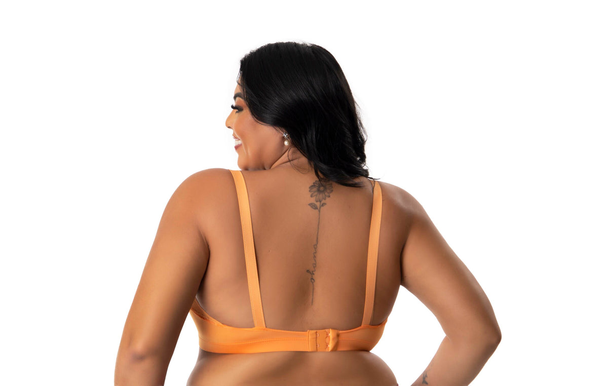 Soutien Reforçado Plus Size em chocolate – Doce Malícia