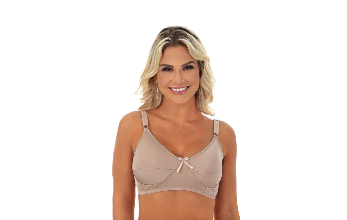 Soutien sem bojo em cetim em Branco – Doce Malícia