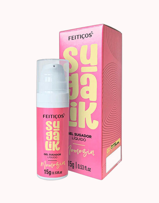Sugalik Gel Sugador Líquido Comestível – Momozin 15g – Doce Malícia