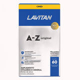 Suplemento Vitamínico LAVITAN A-Z Original – 60 Comprimidos – Doce Malícia