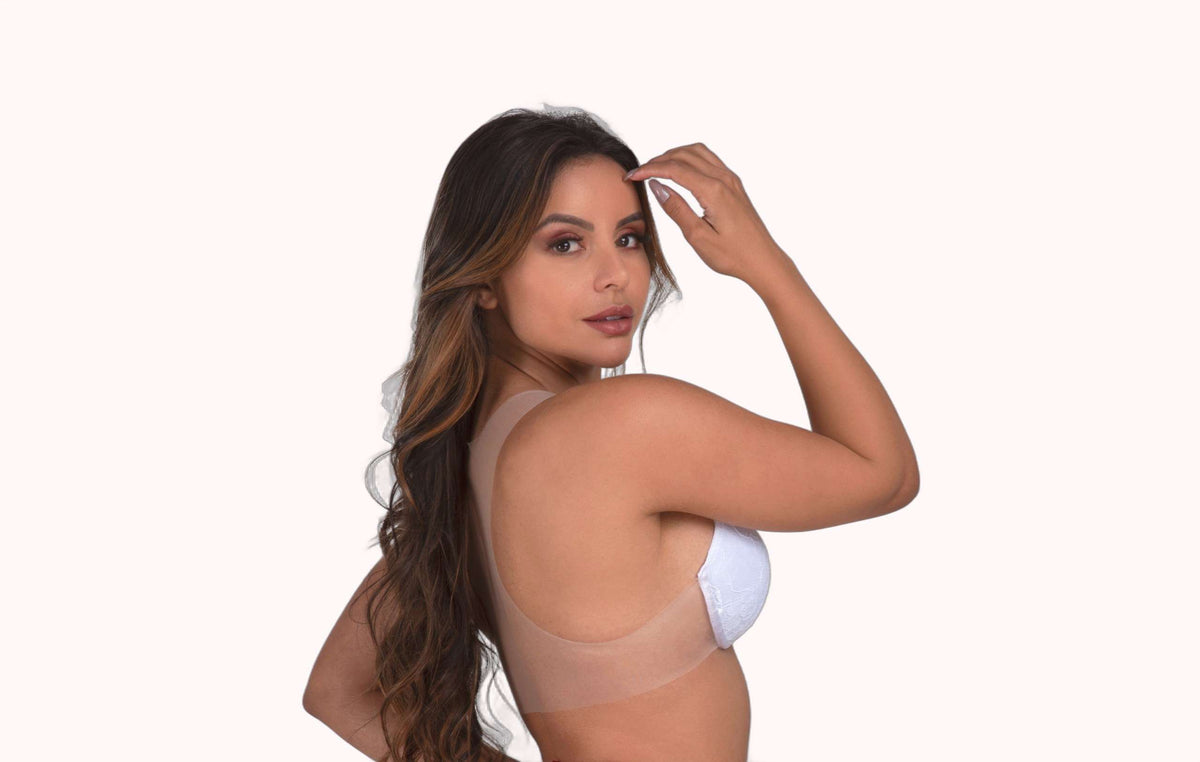 Sutiã com tule e costa invisível – Doce Malícia