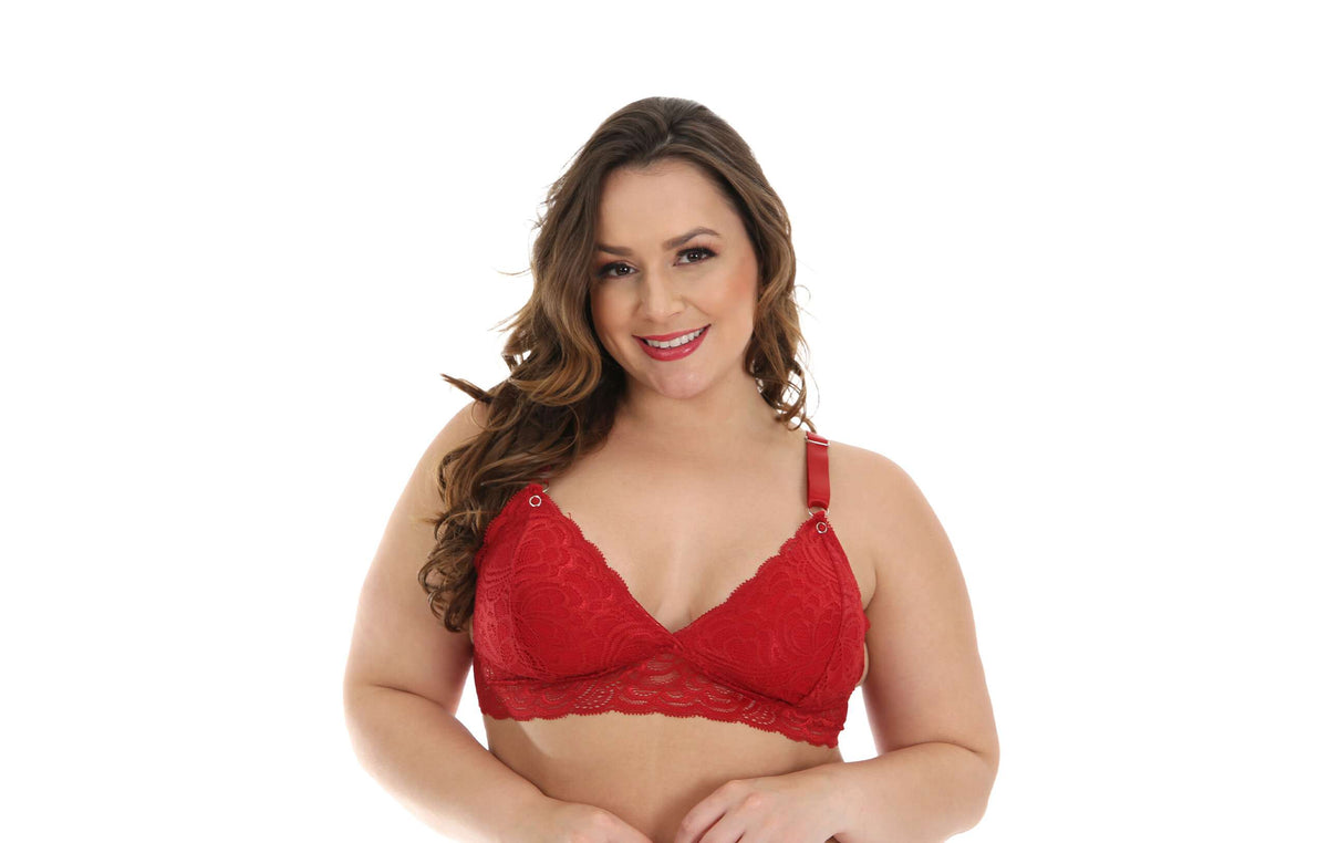 Soutien Plus Size Amamentação em Branco – Doce Malícia