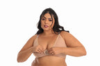 Sutiã Plus Size Fecho Frontal em azul-Marinho – Doce Malícia