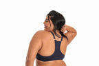 Sutiã Plus Size Fecho Frontal em azul-Marinho – Doce Malícia