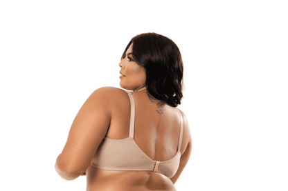 Sutiã reforçado de cotton sem bojo em Branco – Doce Malícia