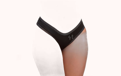 Tanga em viés com poá – Doce Malícia