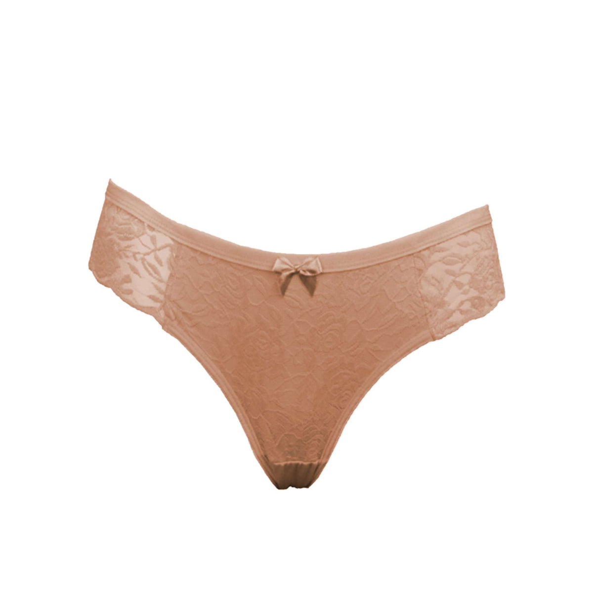 Tanga conforto com renda em azul-Marinho – Doce Malícia