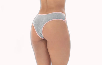 Tanga em Algodão com Renda