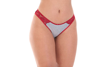 Tanga em renda em cores sortidas – Doce Malícia