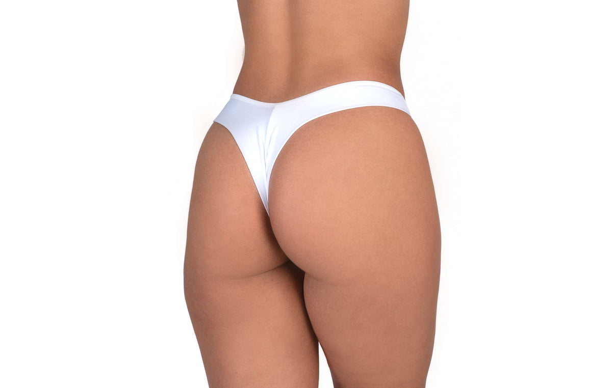 Fio duplo sensual em microfibra em azul-Marinho – Doce Malícia