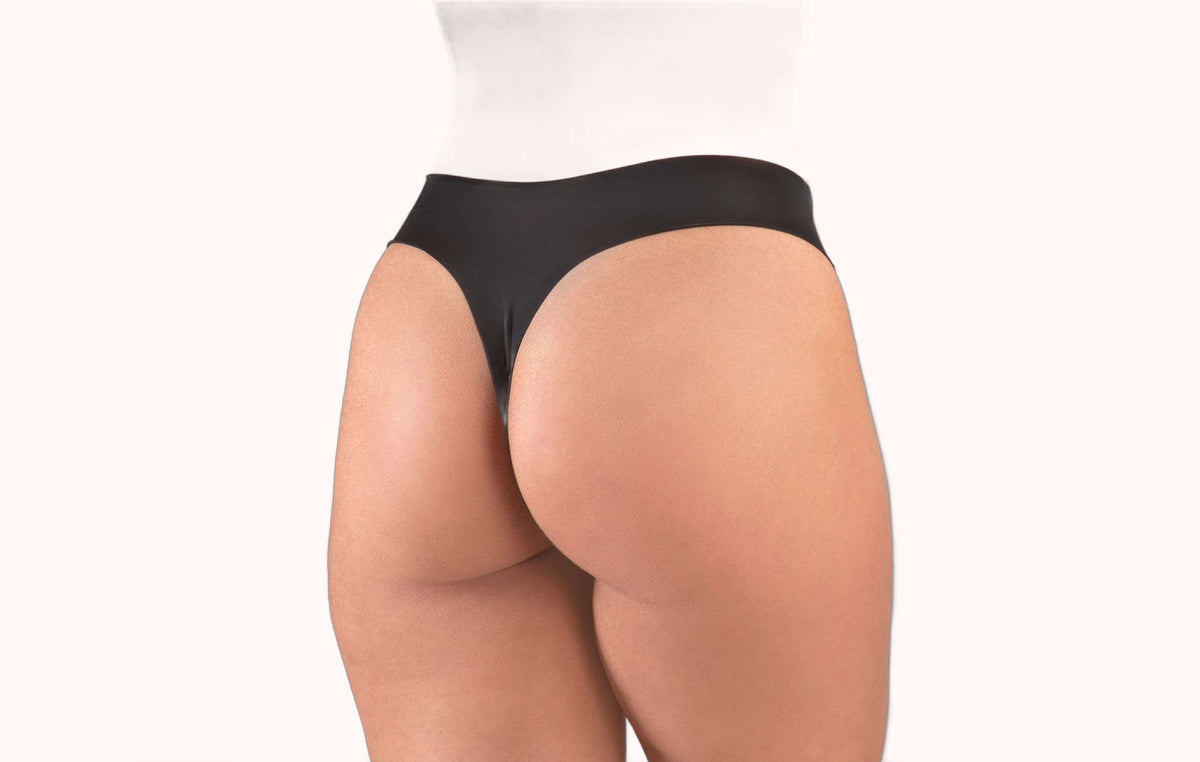 Tanga sem costura em microfibra – Doce Malícia