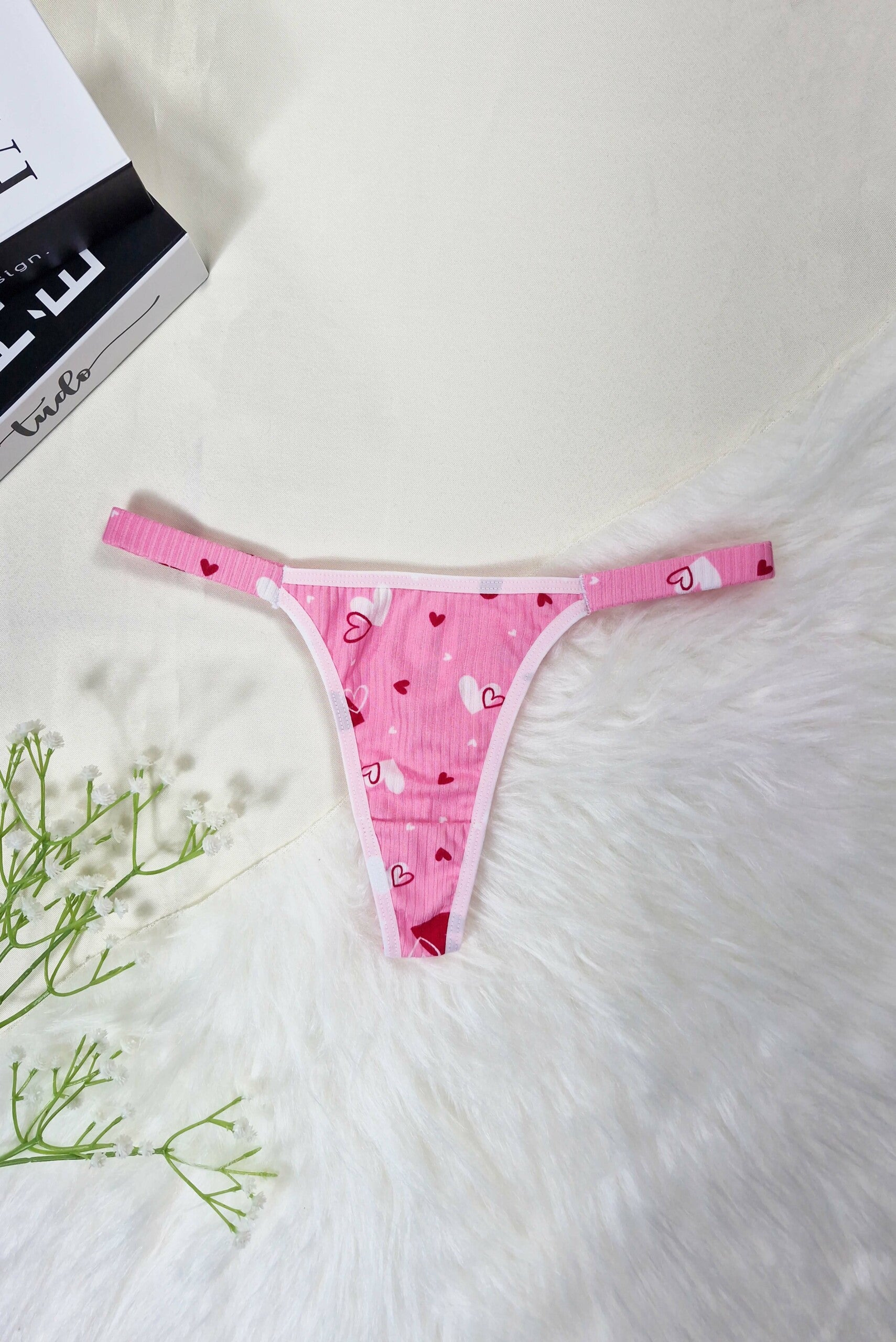 Tanga Biquíni Fio Duplo com em azul-Marinho – Doce Malícia