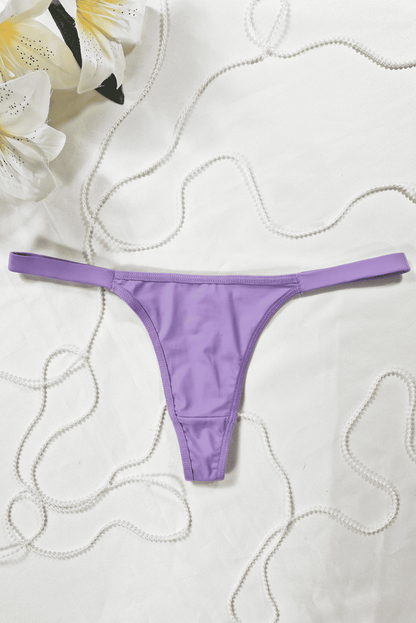 Tanga Biquíni Fio Duplo com em Cronos – Doce Malícia