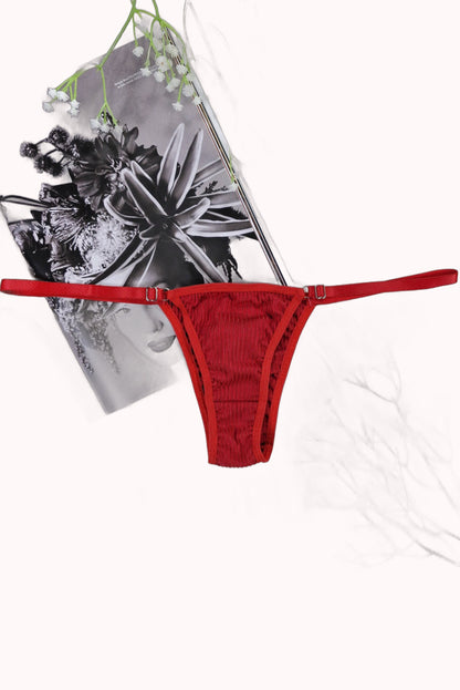 Tanga Canelada Conforto com Regulagem – Doce Malícia