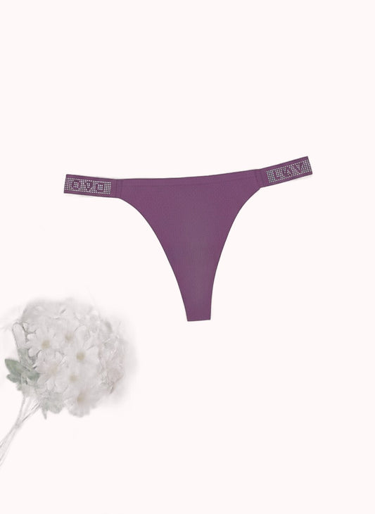 Tanga Sem Costura Canelada – Doce Malícia