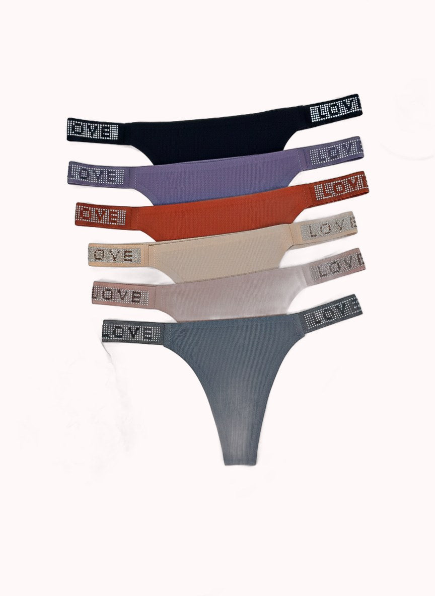 Tanga Sem Costura Canelada – Doce Malícia