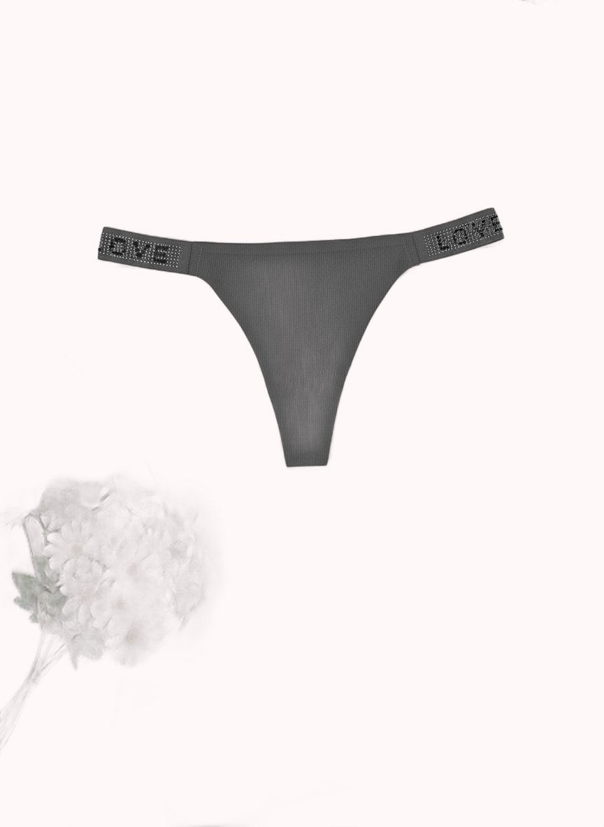 Tanga Sem Costura Canelada – Doce Malícia