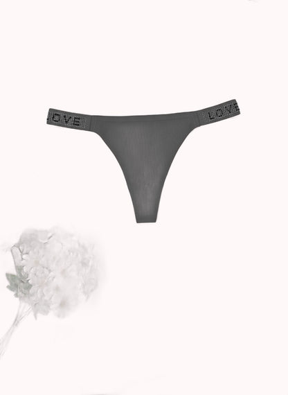 Tanga Sem Costura Canelada – Doce Malícia