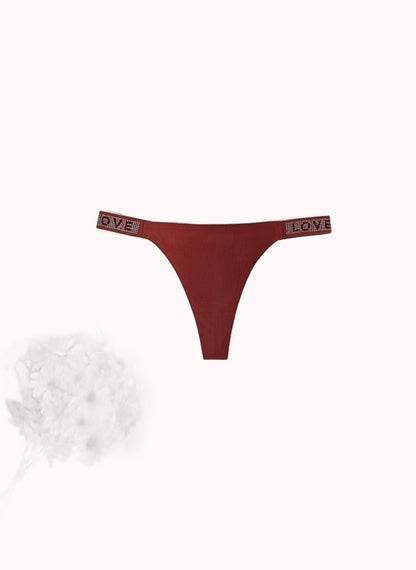 Tanga Sem Costura Canelada – Doce Malícia