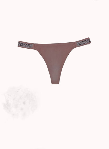 Tanga Sem Costura Canelada – Doce Malícia