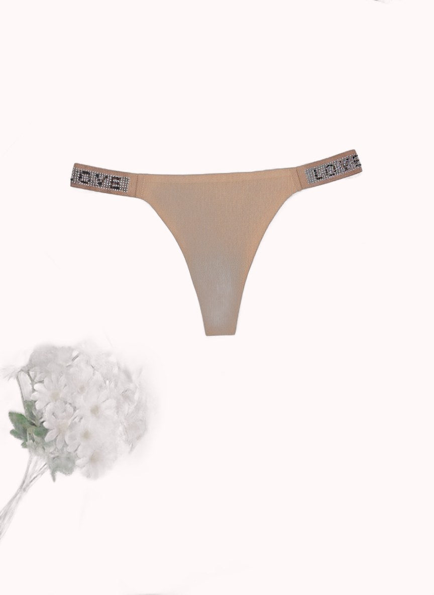 Tanga Sem Costura Canelada – Doce Malícia