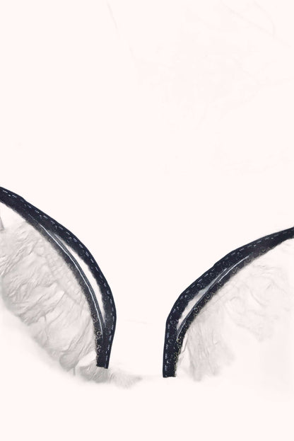 Tanga de Algodão Mesclado com Rendinha – Doce Malícia