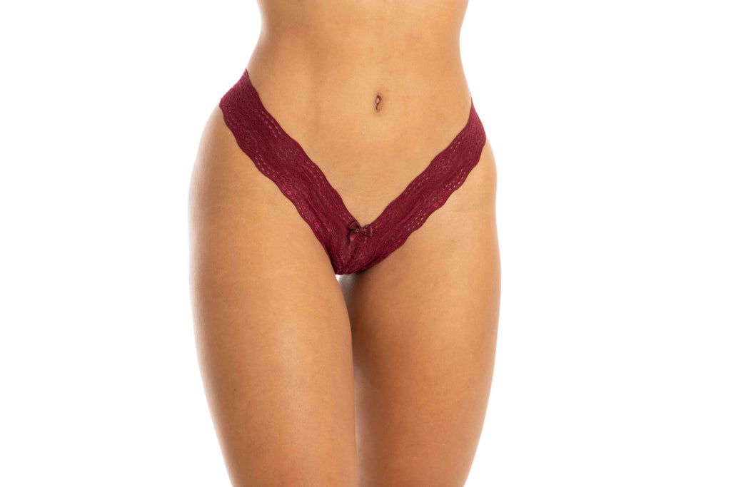 Tanga em Renda em azul – Doce Malícia