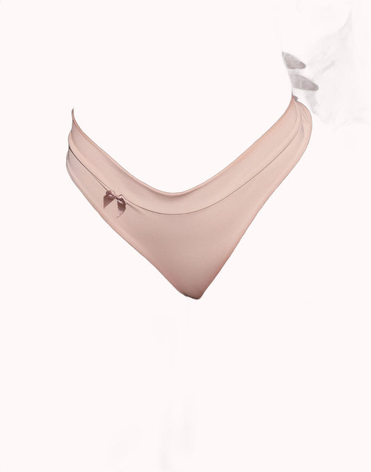 Tanga estilo fio duplo em microfibra – Doce Malícia