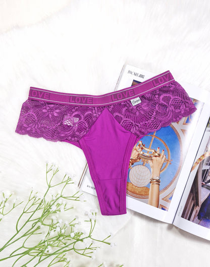 Tanga Fio com Renda Lateral em Fantástico – Doce Malícia