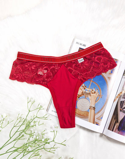 Tanga Fio com Renda Lateral em Fantástico – Doce Malícia