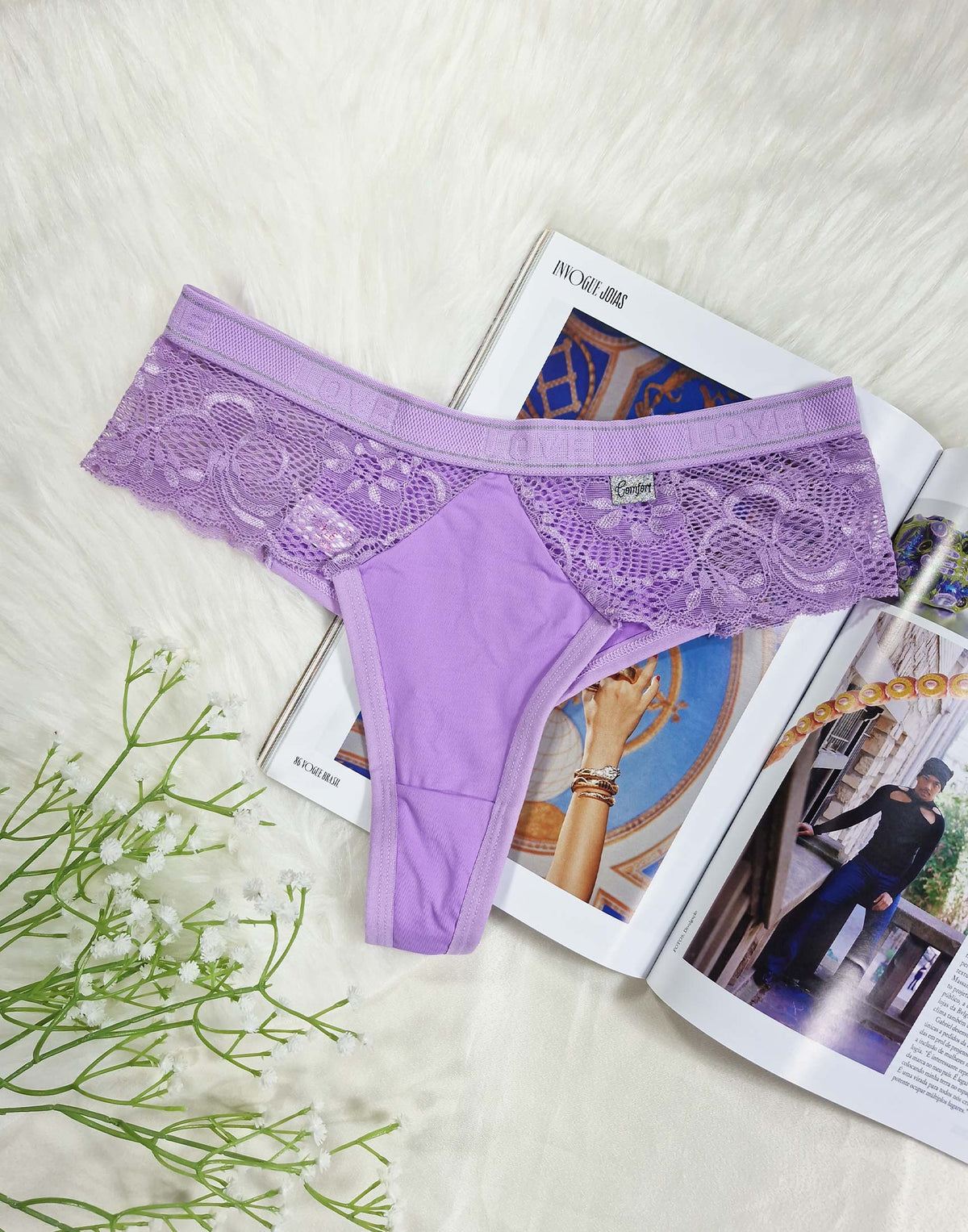 Tanga Fio com Renda Lateral em Fantástico – Doce Malícia