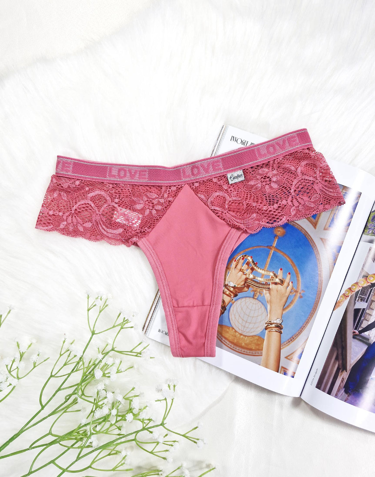Tanga Fio com Renda Lateral em Fantástico – Doce Malícia