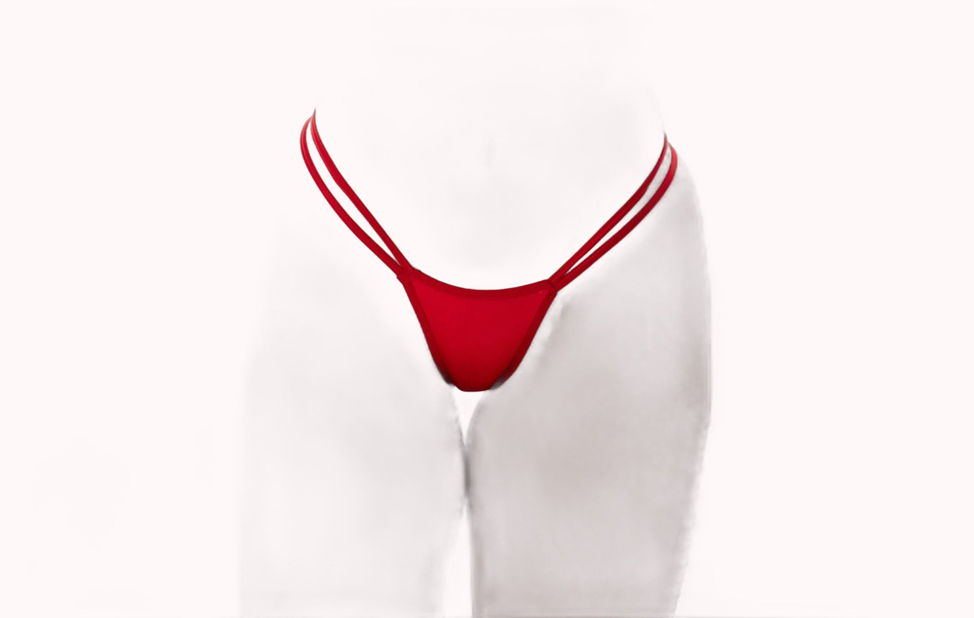 Tanga Fio Dental com Tiras Duplas – Doce Malícia