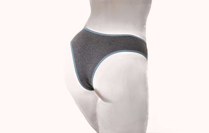 Tanga Mescla com Renda e Elástico Desenhado – Doce Malícia