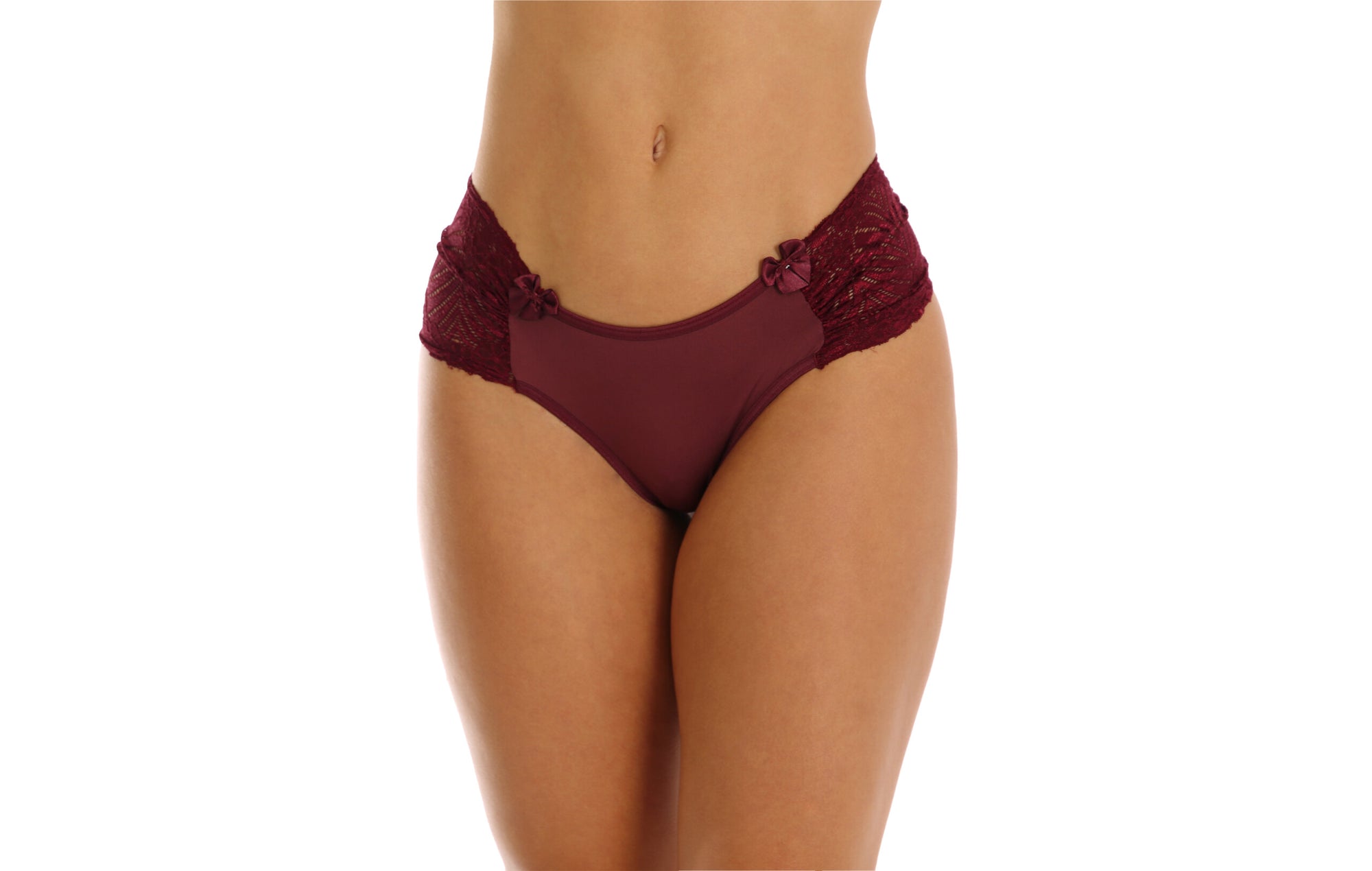 Tanga sensual com renda em Branco – Doce Malícia