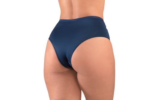 Tangão estilo conforto em azul-Marinho – Doce Malícia
